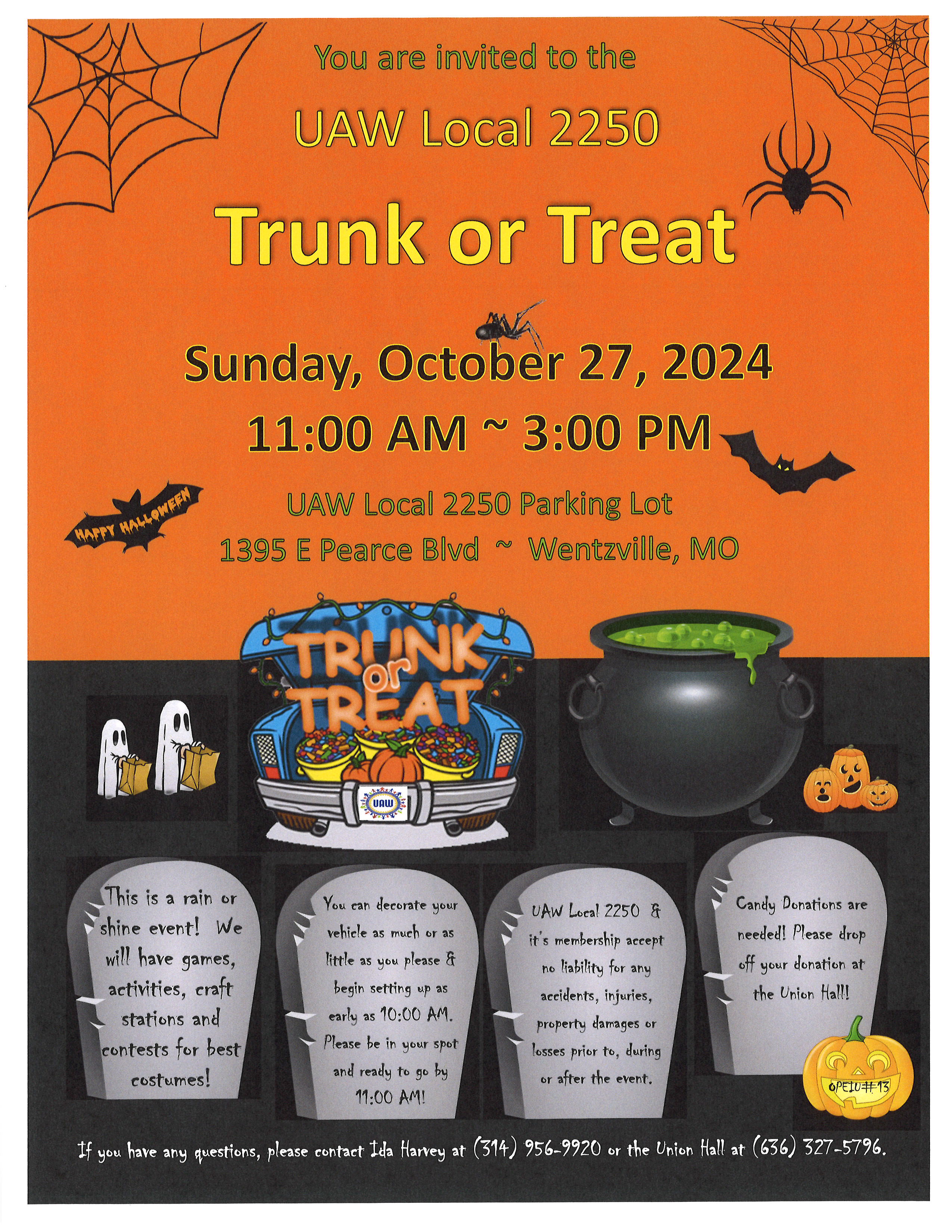 It’s Happening! Trunk or Treat!