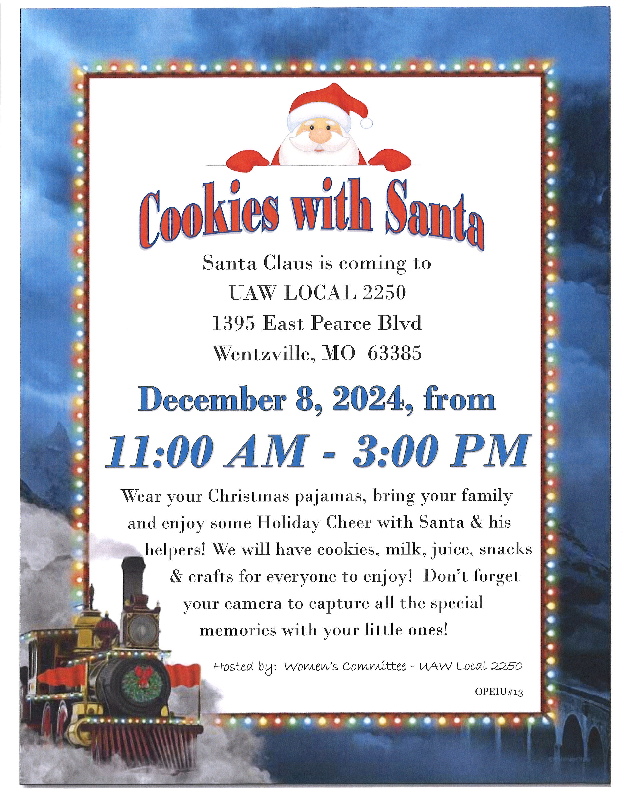 Cookies With Santa!