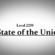 UAW Local 2250 State of the Union – November 29, 2018