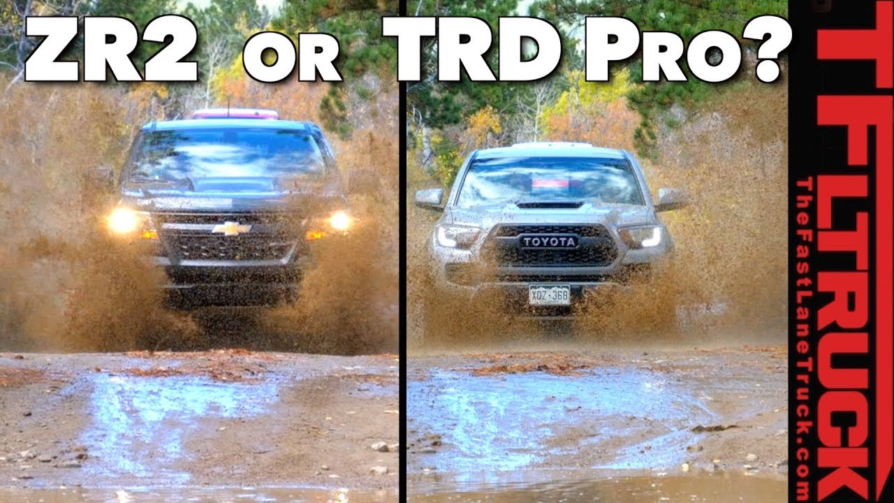 Videos Watch Before You Buy Colorado ZR2 Vs Tacoma TRD Pro TFL Expert   Watch Before You Buy Colorado Zr 