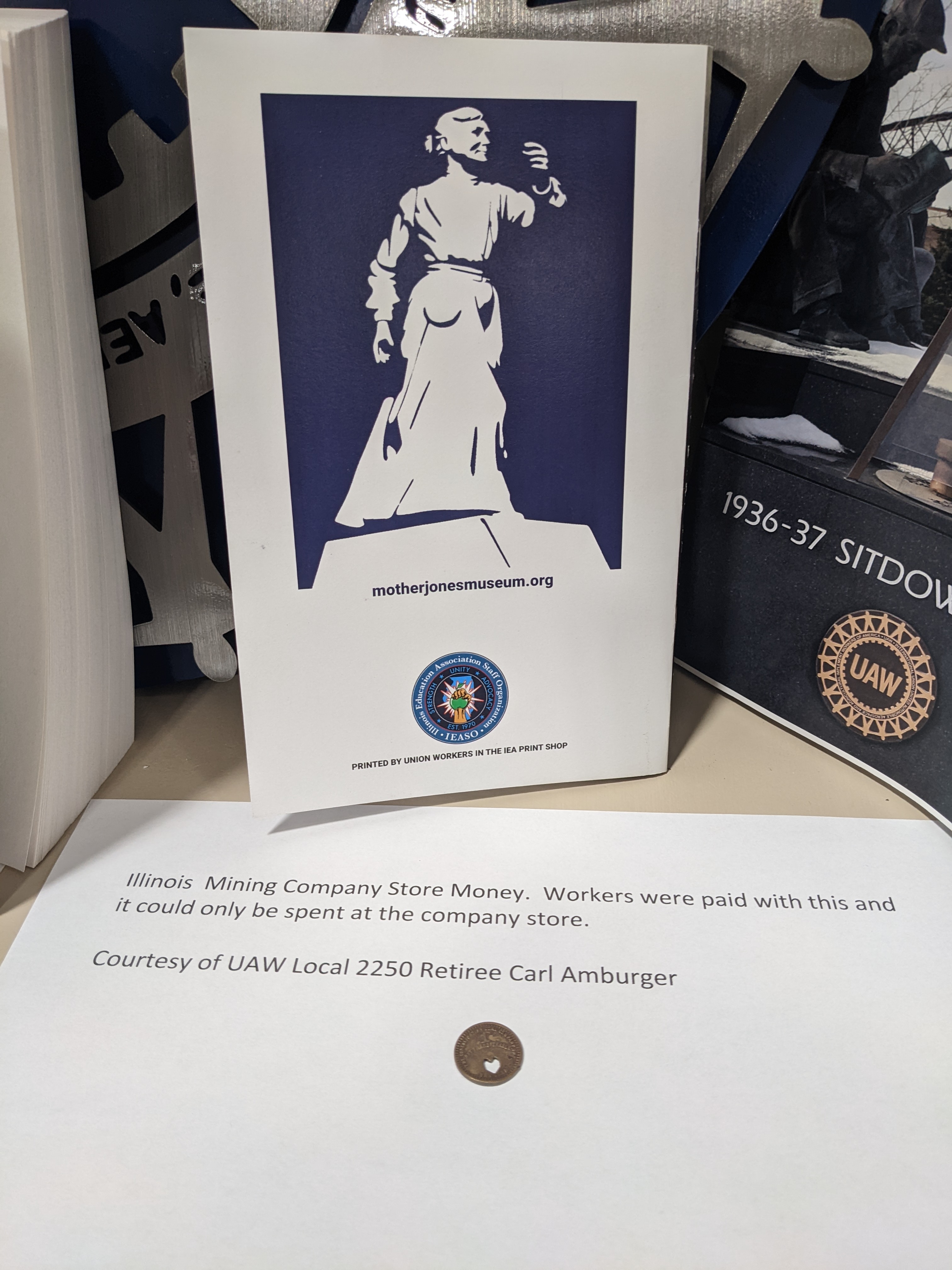 Local 2250 Labor Library Has New Item: Miner Money!