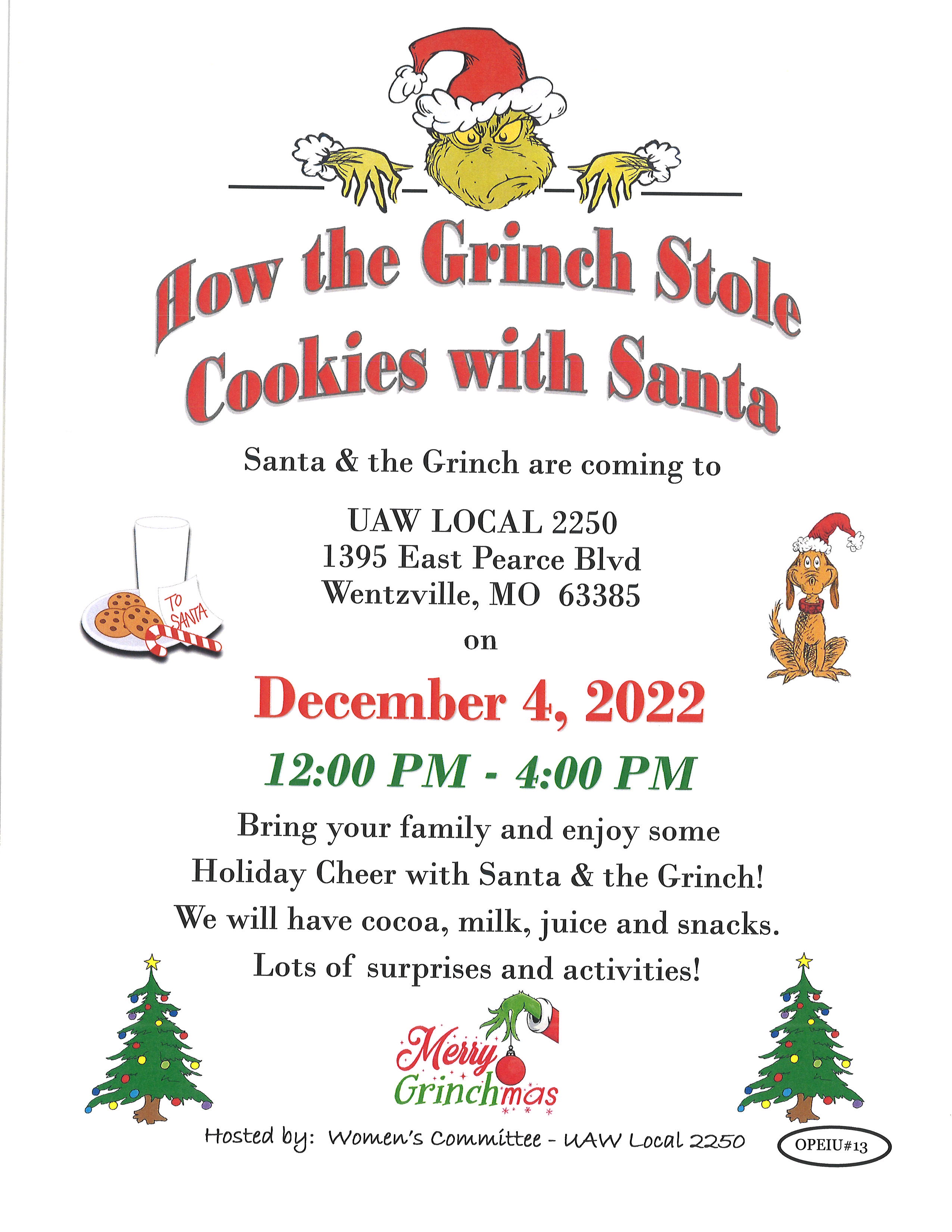 Cookies With Santa!