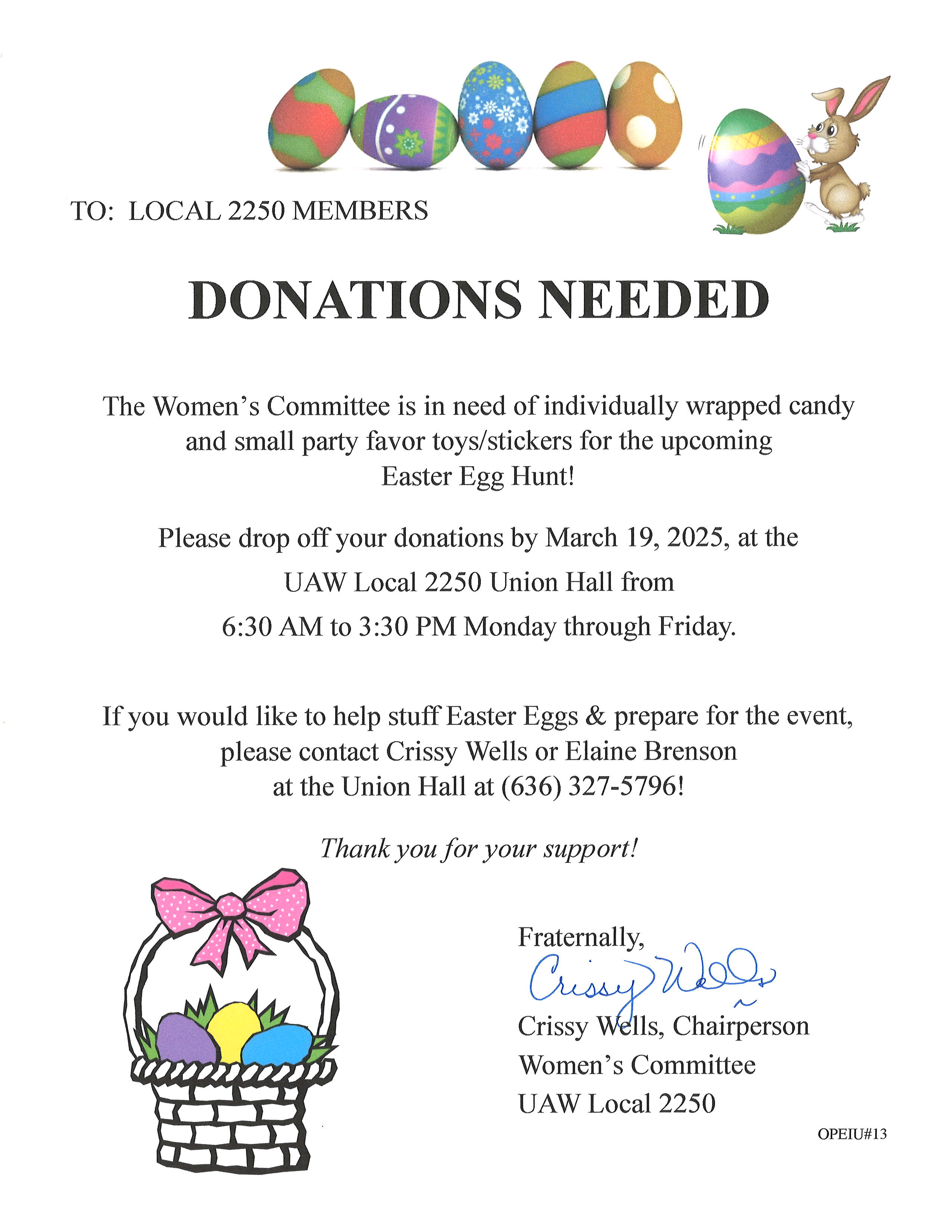 This Easter Bunny Could Use Your Help!