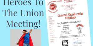 June Union Meeting!