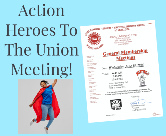 June Union Meeting!