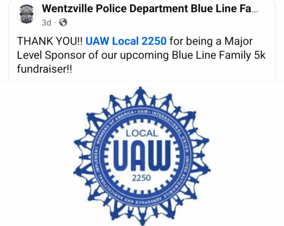 Wentzville Helps Us, We Help Them!