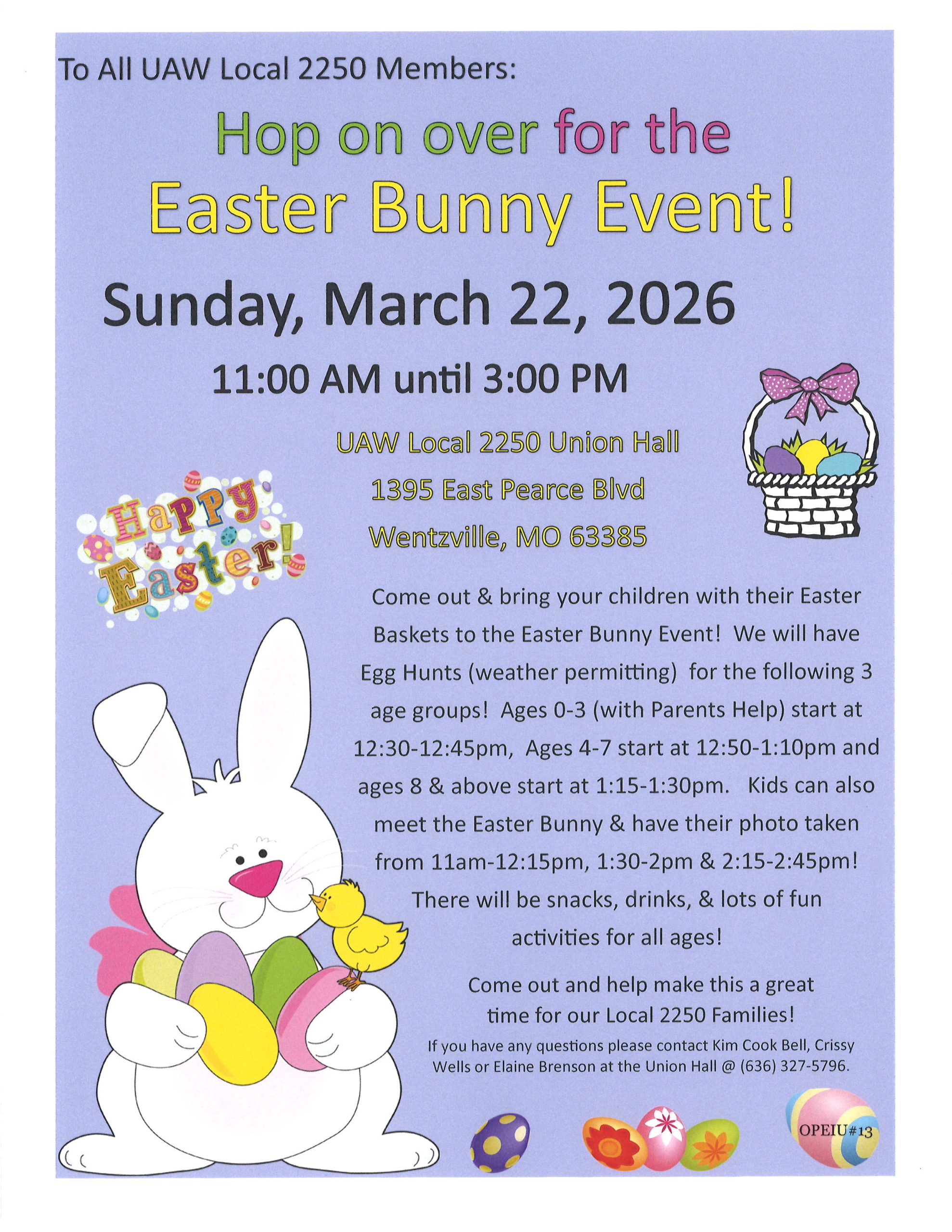 Hop On Over To THE 2250 Easter Event