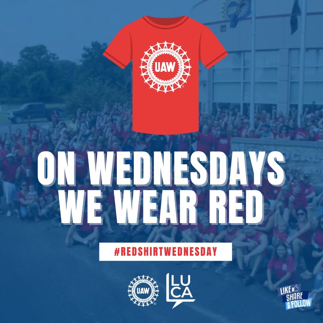 Today IS Red Shirt Day!