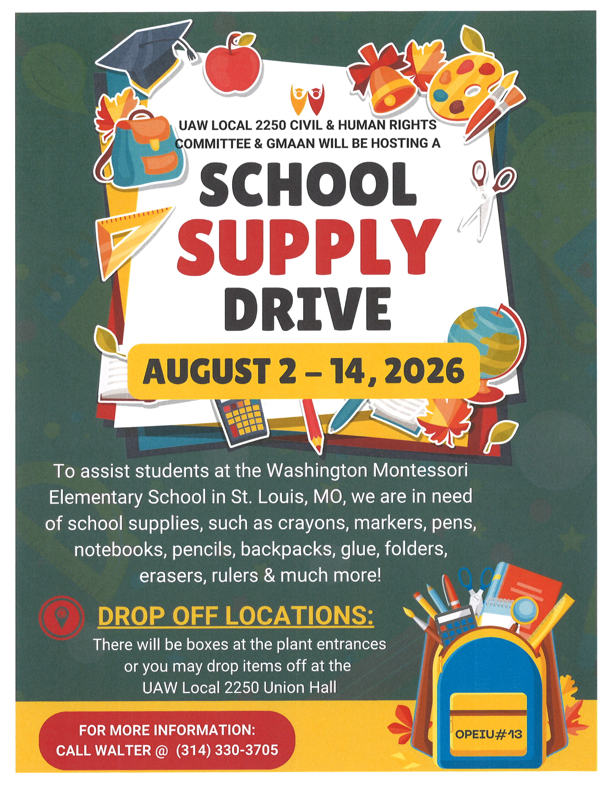 Got Extra School Supplies?