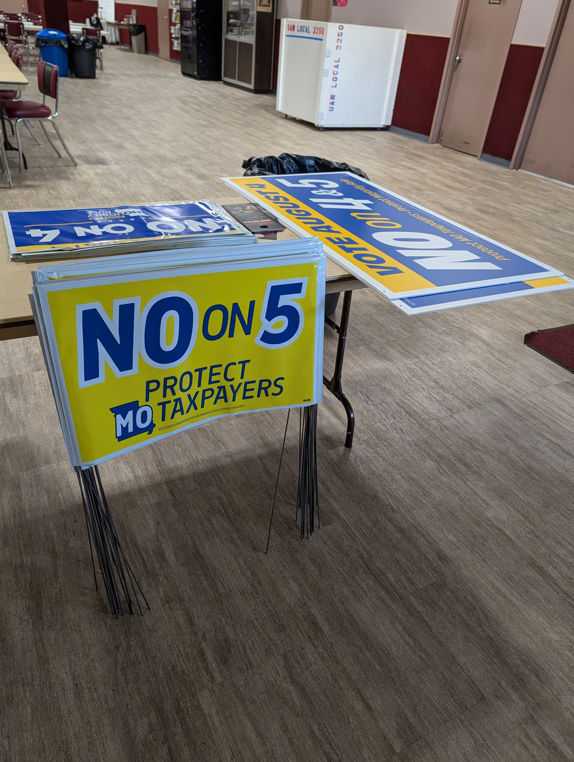 UAW Endorsement Helps Defeat Amendments 4 & 5!