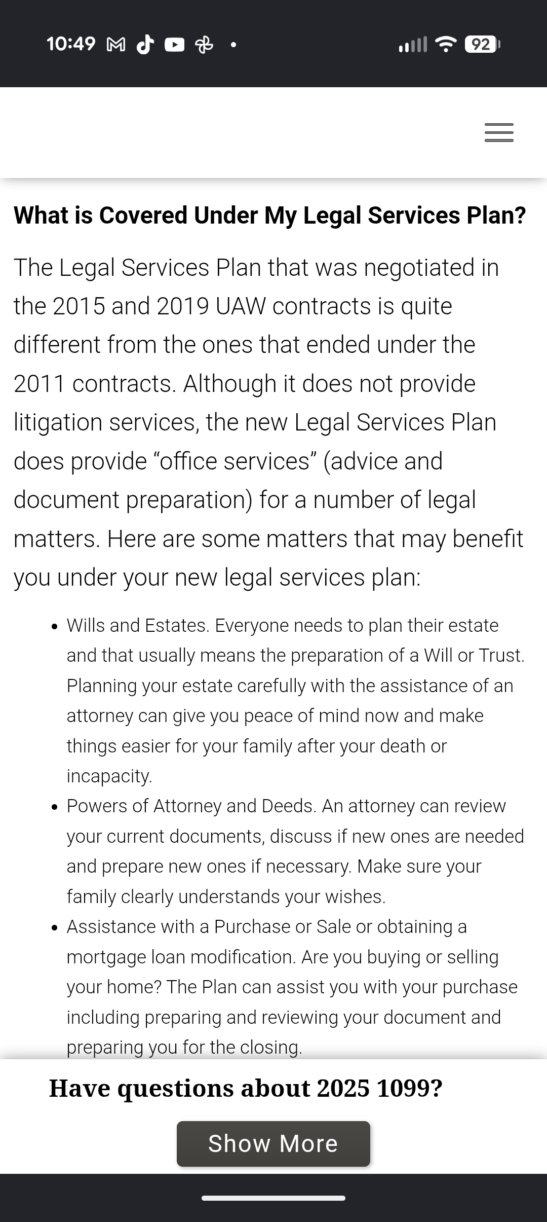 You Are Paying For It – Use It If You Need It!