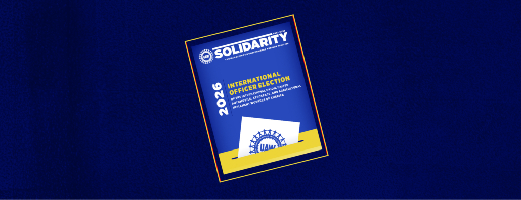 Here Is A Special Election Edition of SOLIDARITY!