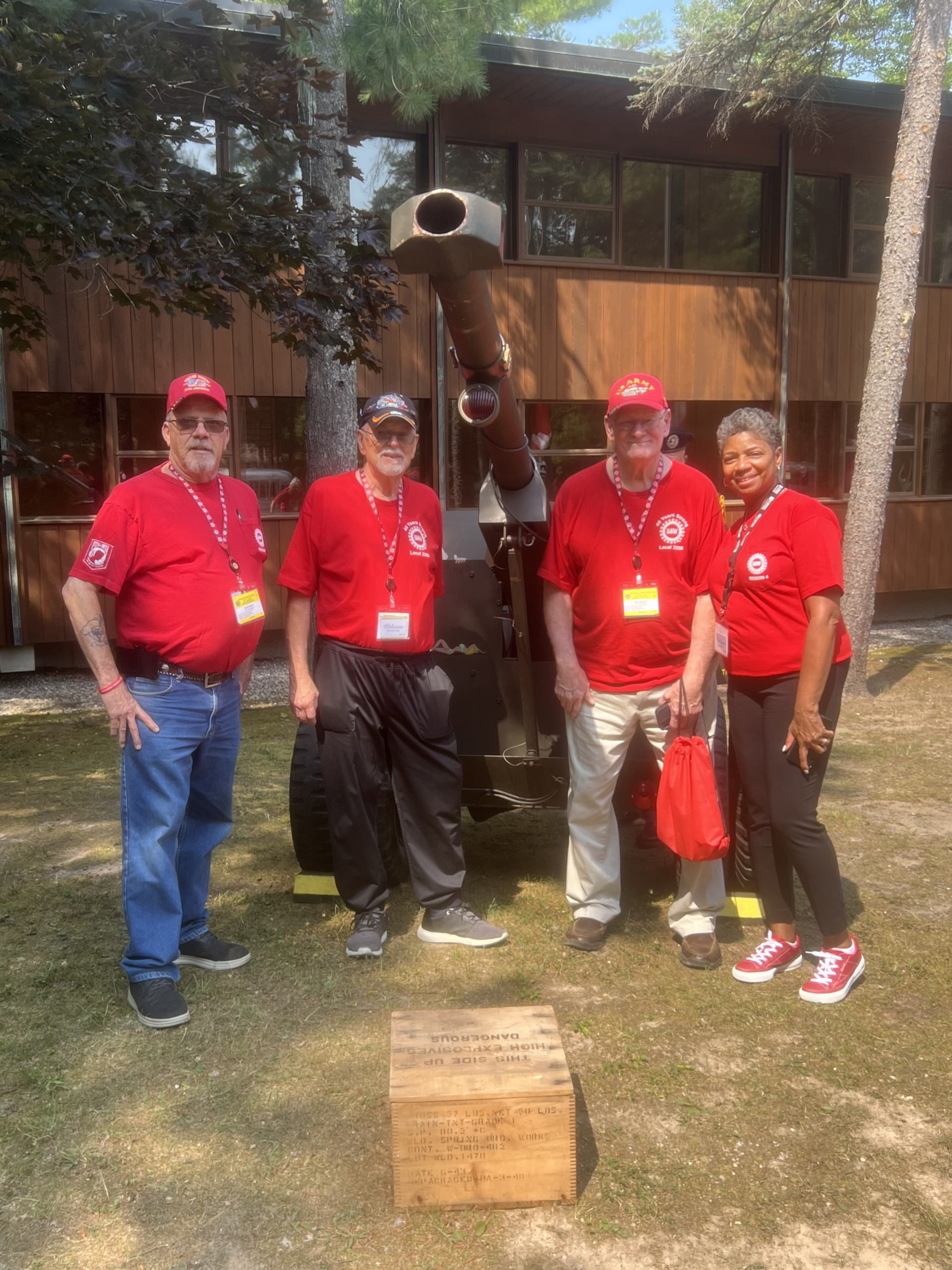 Retired Veterans and Supporters Attend Conference, Express Thanks!