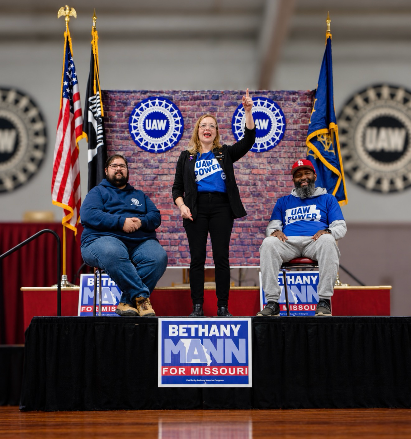UAW Endorsed Candidates Visit Members